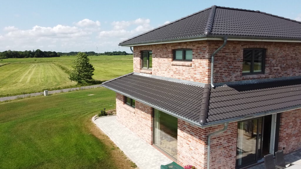 Neubau, Maurerkunst, Verblendarbeiten